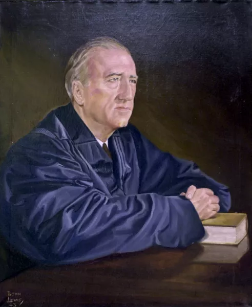 Portrait of Governor Brynes by Benn Lewis, 1943.