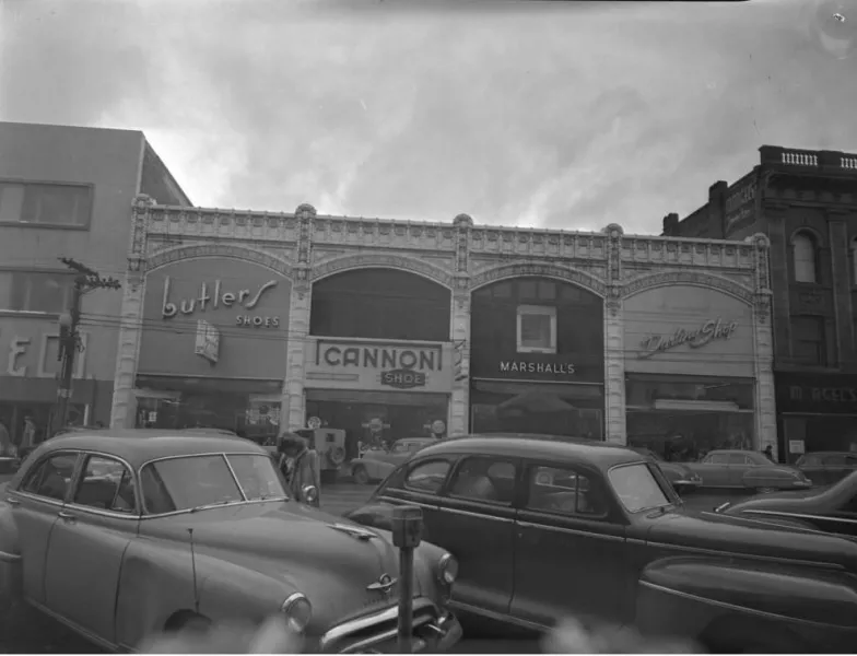 Lorick & Lowrance Mercantile Building, 1949. 