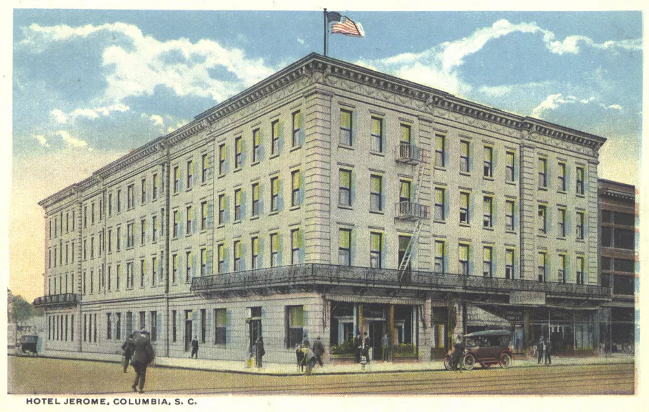 Jerome Hotel, circa 1915. Historic Columbia collection