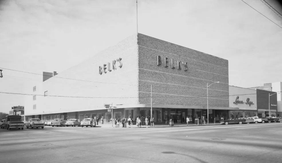 Belk's department store, 1962
