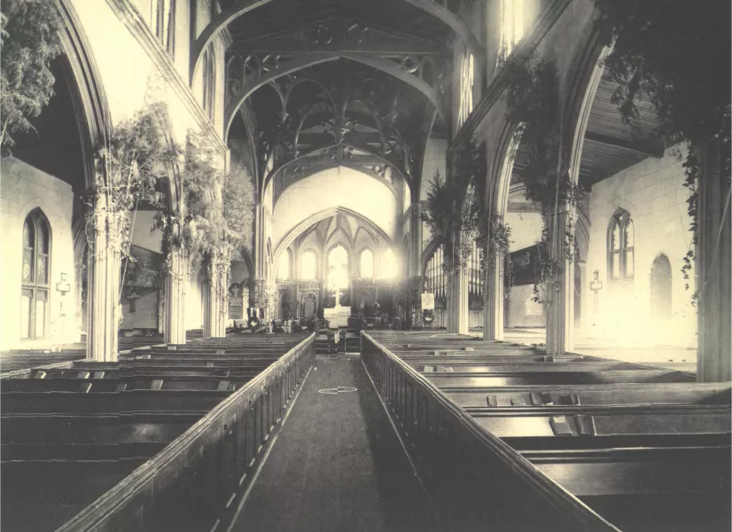Interior of Trinity Cathedral