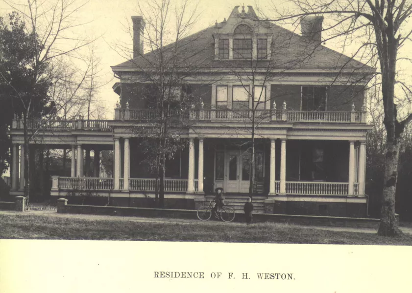 Weston Home at 1808 Senate Street