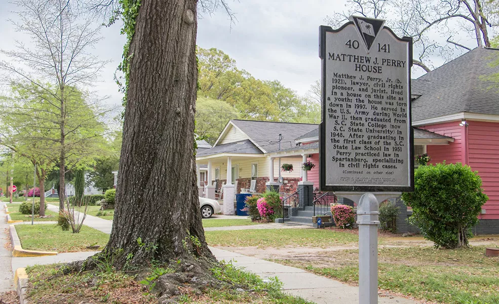 Site of Matthew J. Perry Boyhood Home