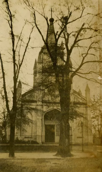original sanctuary of St. Peters Catholic church 