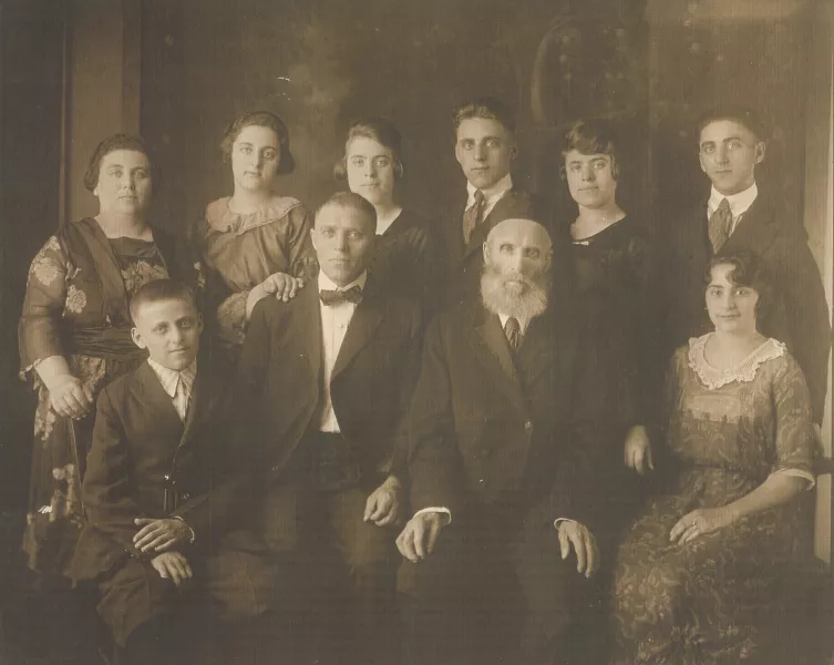 Rivkin wedding, 1920s