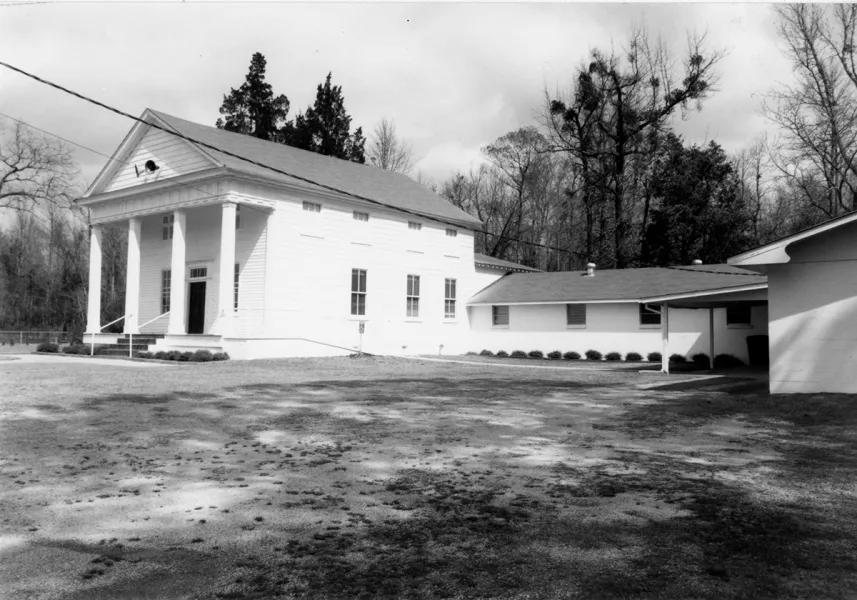 Congaree Baptist Church, February 1993.