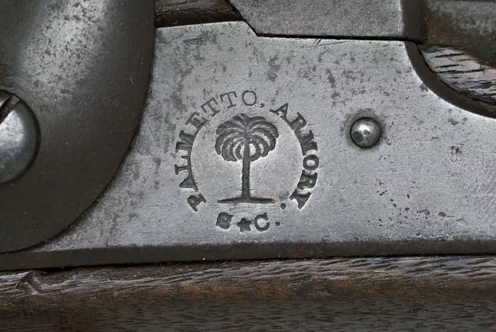 Model 1852 Palmetto Amory Pistol.