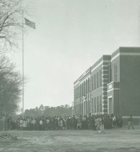 Howard School opening, 1924.