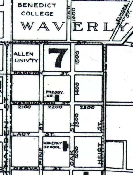 Waverly neighborhood, 1895
