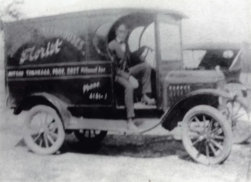delivery truck as it appeared during the early 1920s