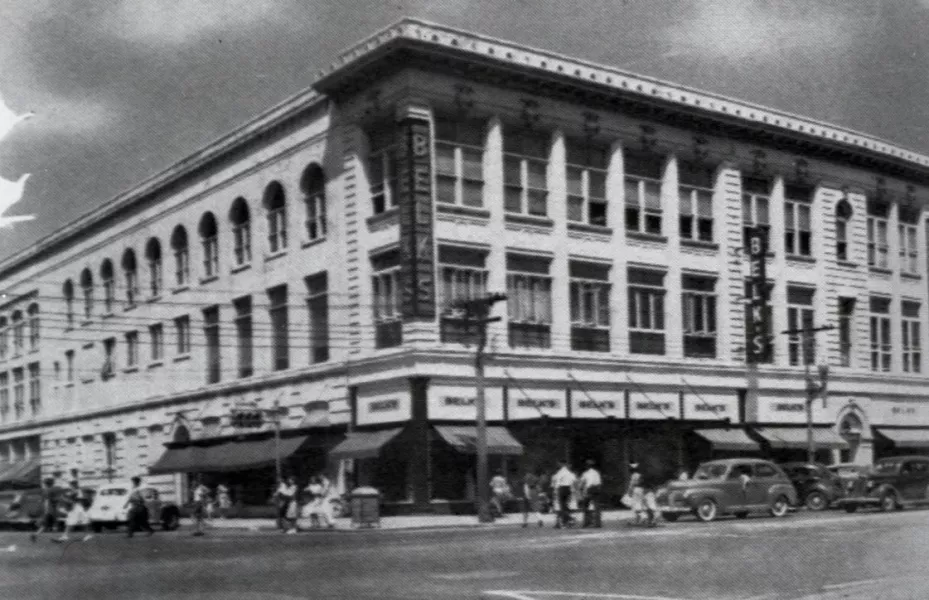 Belk's department store, 1940.