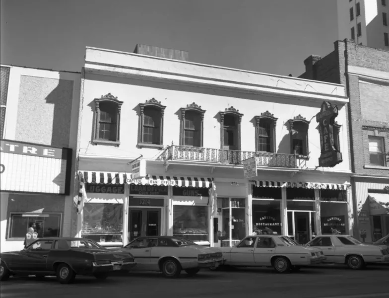 Capitol Cafe, 1979.