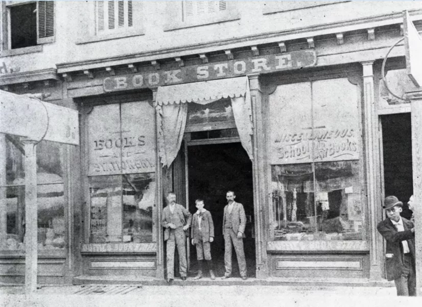 Duffie's Bookstore, 1899.