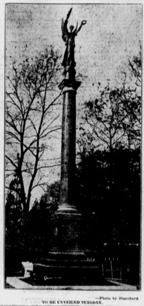 Drawing of Partisan Generals Monument, 1912.