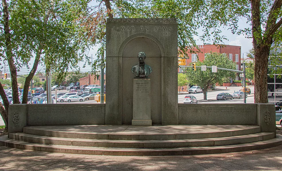 James Marion Sims Monument, 2019. Historic Columbia collection