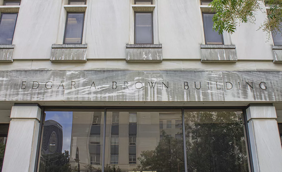 Edgar A. Brown Building, 2019. Historic Columbia collection