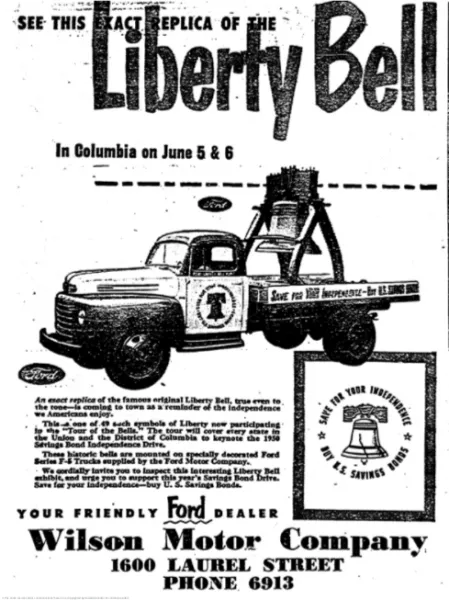 Advertisement for the truck designed by Ford Motor Company