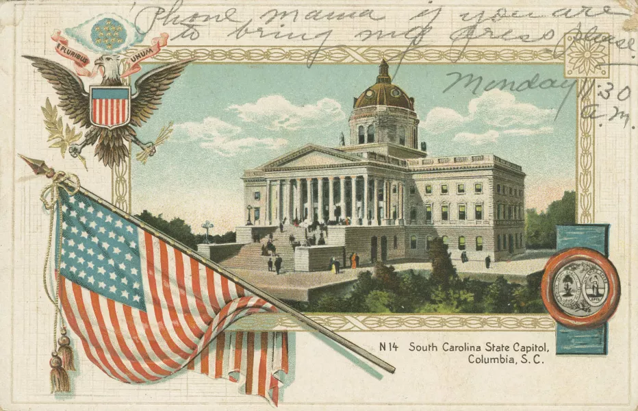 South Carolina State House, 1908.