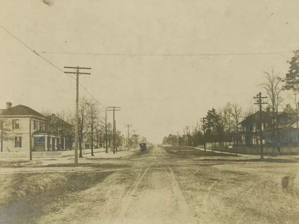 photo of Woodrow Street historic image